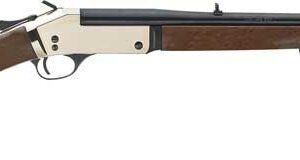 HENRY SINGLE BARREL 357/38 22" BRASS RECEIVER WALNUT
